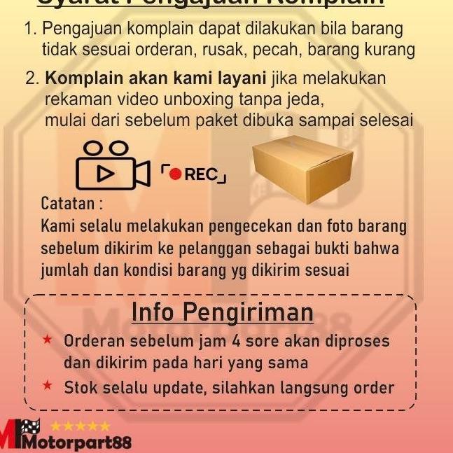 ★★ KOMSTIR COMSTIR BALL RACE RACING XEON N MAX NMAX 150 KNZ Terbatas`