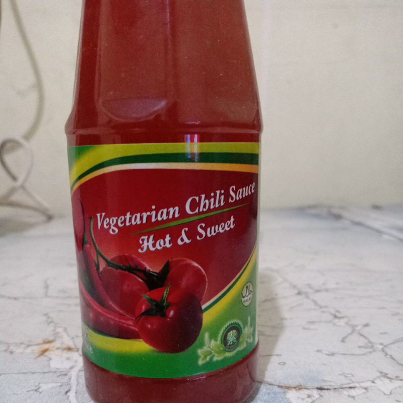 

Saos Sambal Vegetarian Evergreen Hot And Sweet