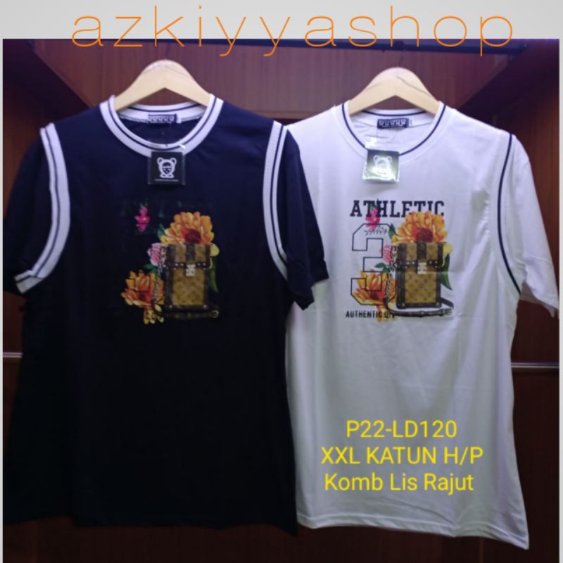 KAOS WANITA LENGAN PENDEK JUMBO