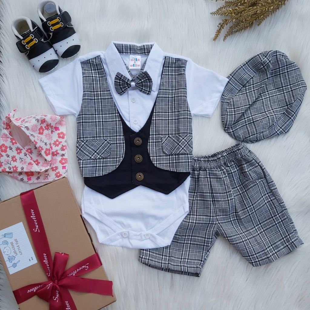 HAMPERS BABY BOY JUMPER Suspender Banyak Varian 0-1 tahun  kado anak  baby gift  Hampers bayi