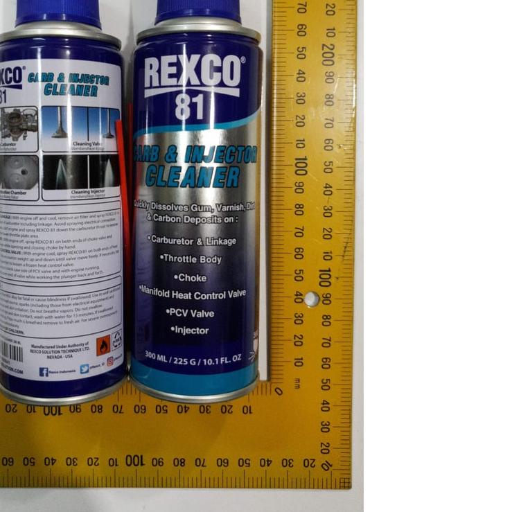 Rexco 81 300 ml Carb Injector Cleaner Rexco 81 Carburator Cleaner