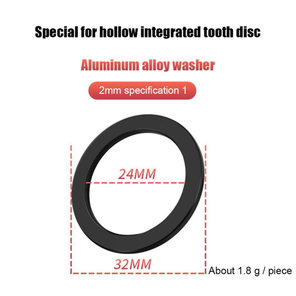 Agustina Sepeda Crankset Mesin Cuci CNC Sepeda Gunung Sepeda Aksesoris Sepeda Parts Adjuster Kit Perbaikan Bersepeda Berongga Sepeda Crankset