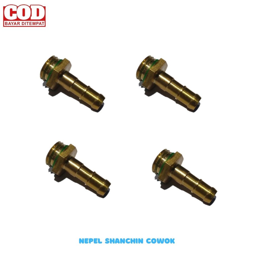 Nepel Sambungan Stik Sanchin Ukuran Drat 14 Mm
