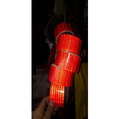 hologram sticker skotlet scotlite stiker reflector reflektor merah per meter