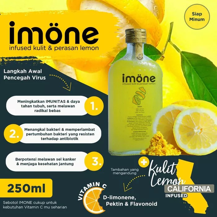 

INFUSED WATER LEMON IMONE 250ml