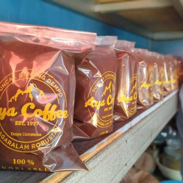 

Kopi robusta asli pagar alam palembang 250 gram