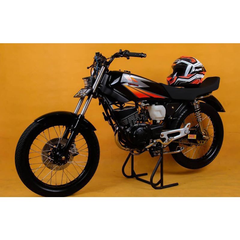 striping lis sticker standar ori Yamaha RX KING 2002 oren striping RX KING 2002 sticker RX KING 2002