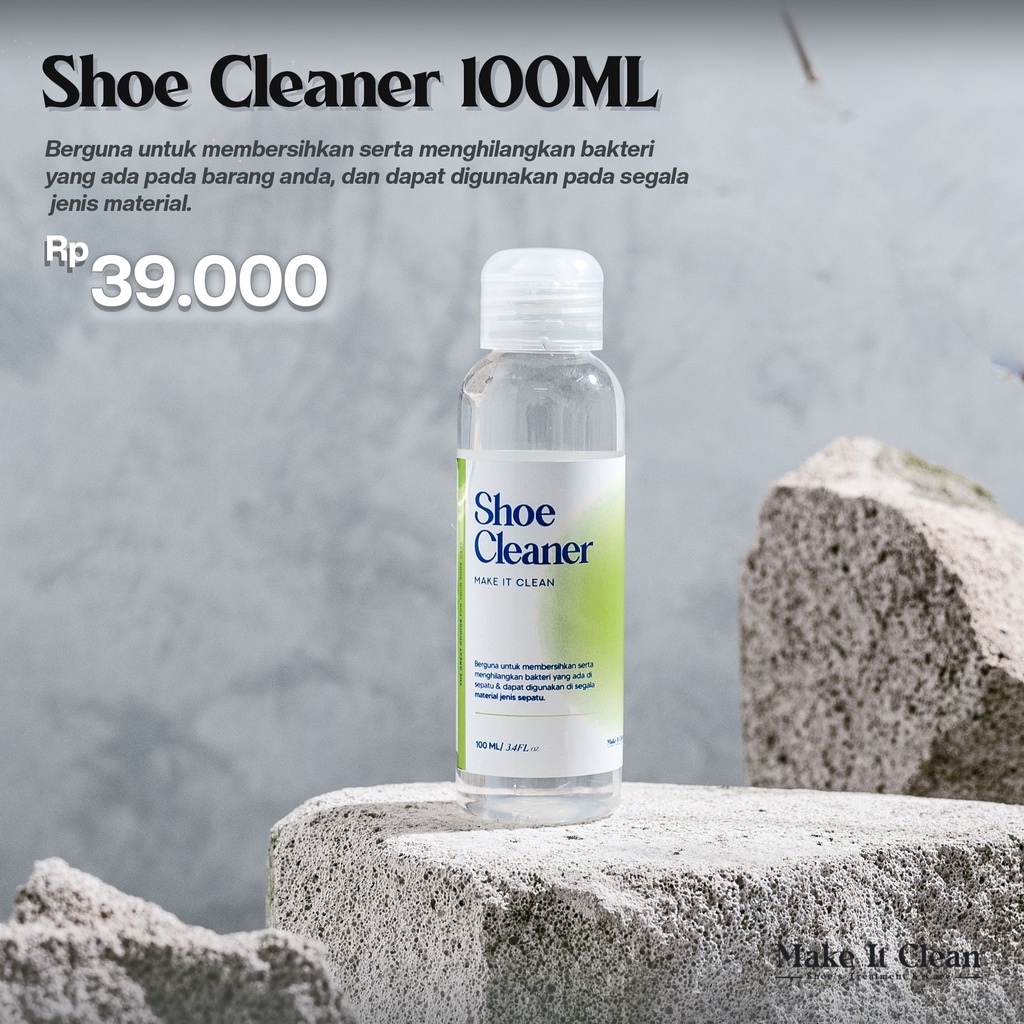 CAIRAN PEMBERSIH SEPATU SNEAKERS SHOE CLEANER SABUN CUCI SEPATU SHOES AND CARE  | 100 ml