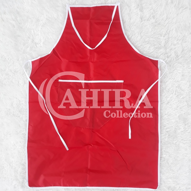 CELEMEK MASAK APRON BAHAN PARASIT
