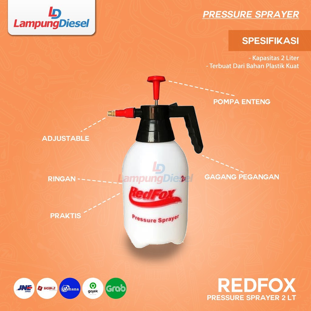 Semprotan Air 2 Liter Bottle Sprayer 2 Liter Litter Import Botol Spray Semprotan Pompa Semprotan Air Tanaman Bunga