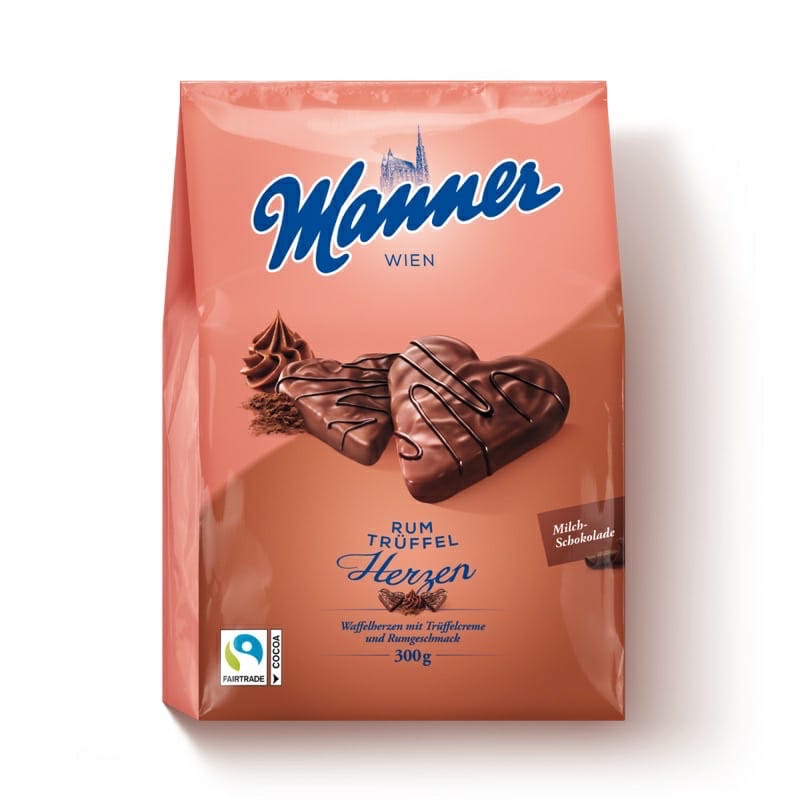 

New Item! Manner Rum truffle Chocolate Snack Coklat Eropa