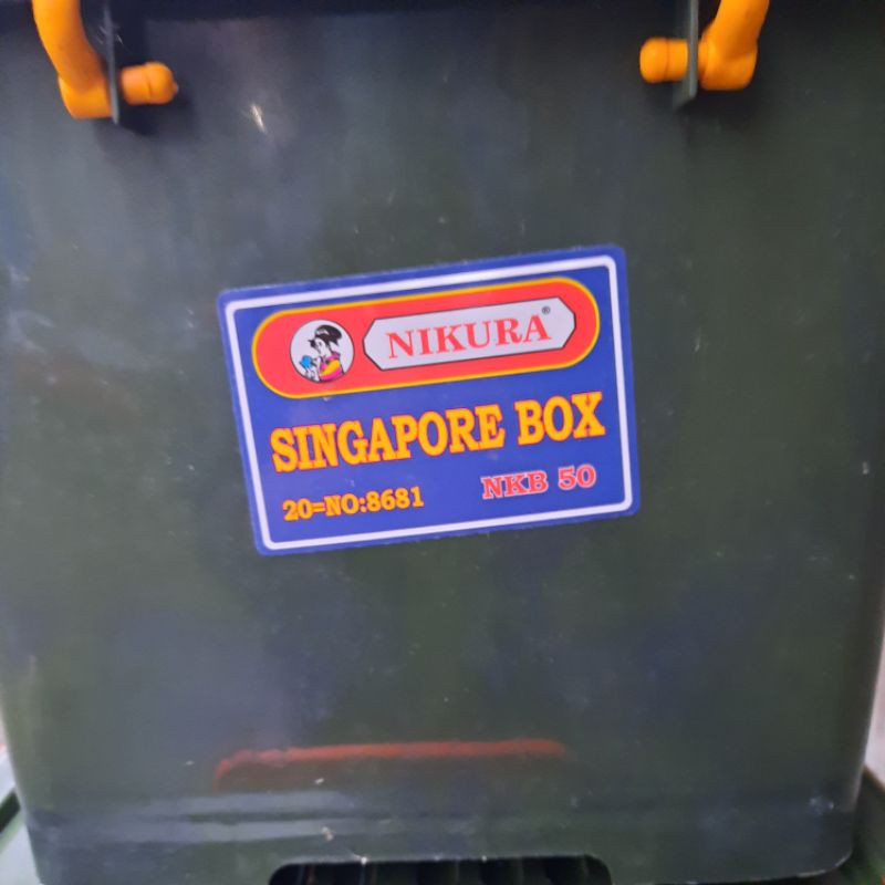 Container Box 30 Liter Nikura 8681 Kotak Kontainer CB 30 Box Nikura Singapore Box NKB 50