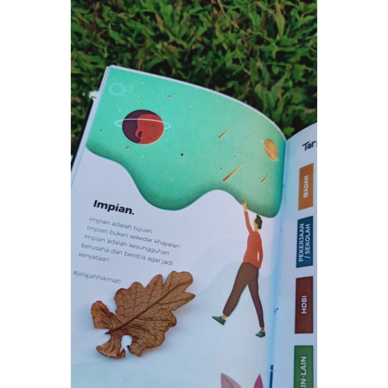 

Agenda Planner Hikmah | Full Color | Termurah | Hard Cover