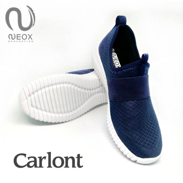 Sepatu pria Neox by ardiles Carlont biru ringan dan nyaman