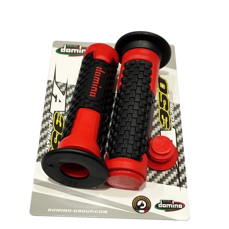 HANDGRIP KARET DOMINO ITALLY HANDFAT UNIVERSAL SEMUA MOTOR SARUNG GAS PROGRIP KARET MIO BEAT NMAX AEROX SCOOPY VARIO FINO GENIO FAZIO DLL