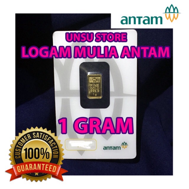 LM Antam 1 gr Sertifikat 2018