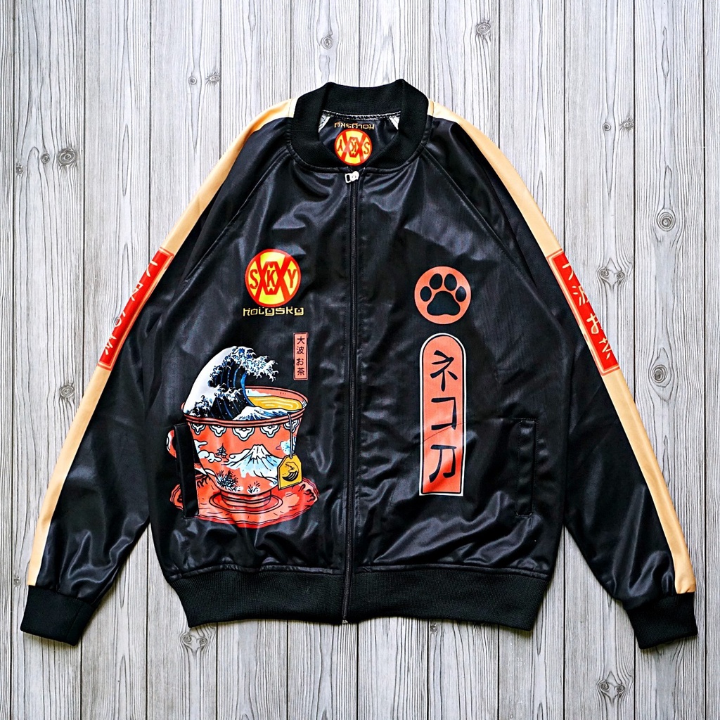 Jaket Sukajan Pria Wanita Printin Keren Unisex Local Pride