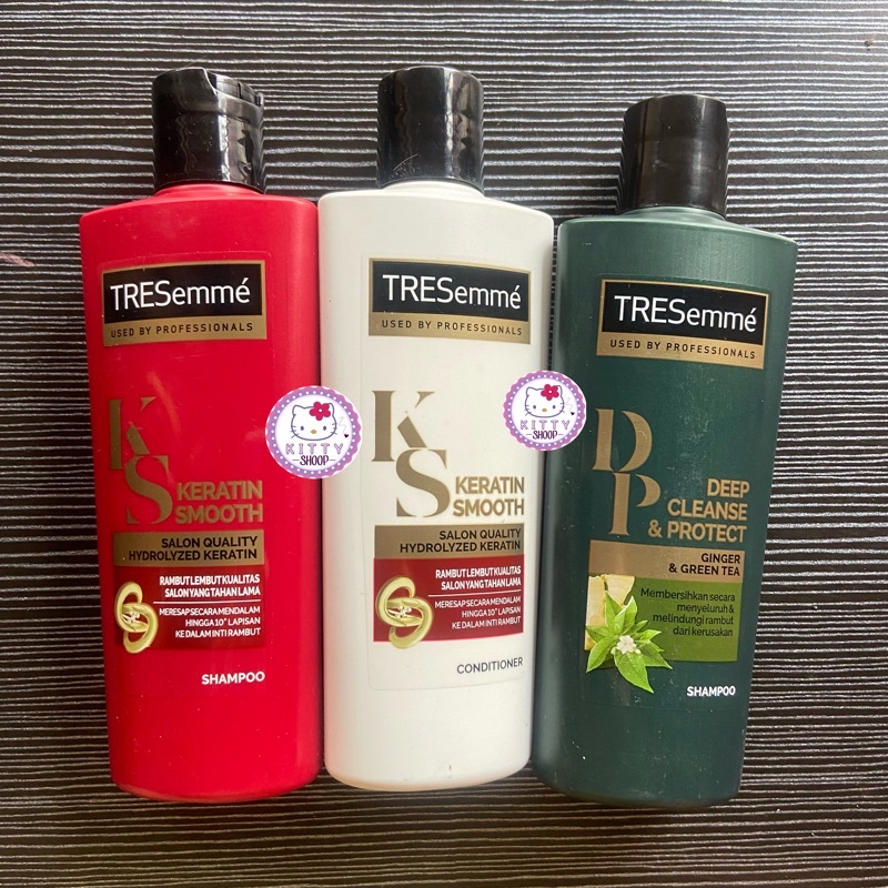 Tresemme Shampo Rambut Scalp Care 170ml / tresemme keratin smooth 170ml/ Conditioner 170ml & 330ml