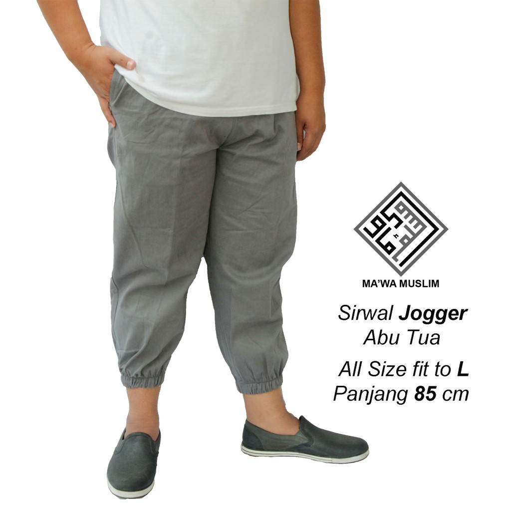 Sirwal JOGGER L / XL | Celana Cingkrang Jogger | Celana Jogger Pria