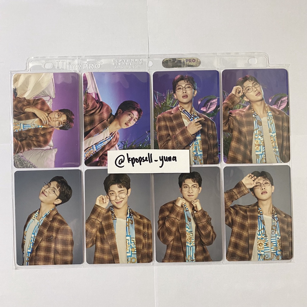BTS RM Mini Photocard Kim Namjoon 5th Muster Fanmeeting Japan Magic Shop Official Fullset