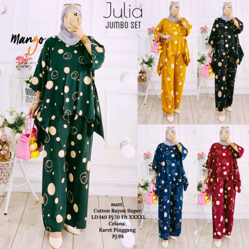 Julia Jumbo Set Katun Rayon LD 140