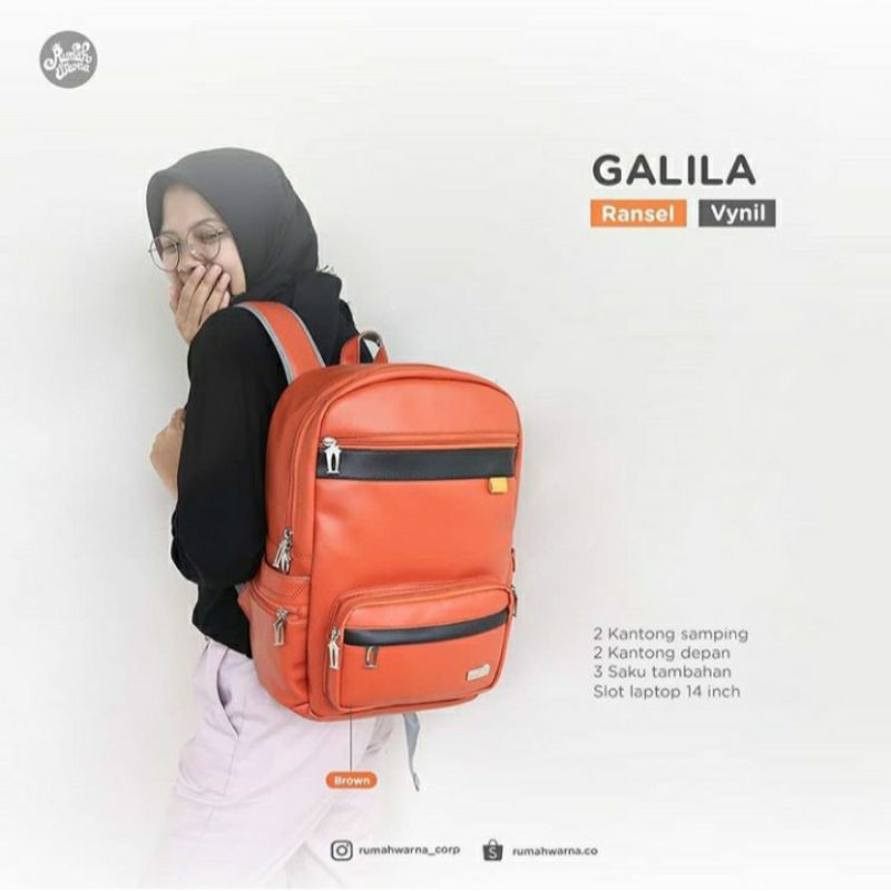 Tas Ransel Galila Rumah Warna