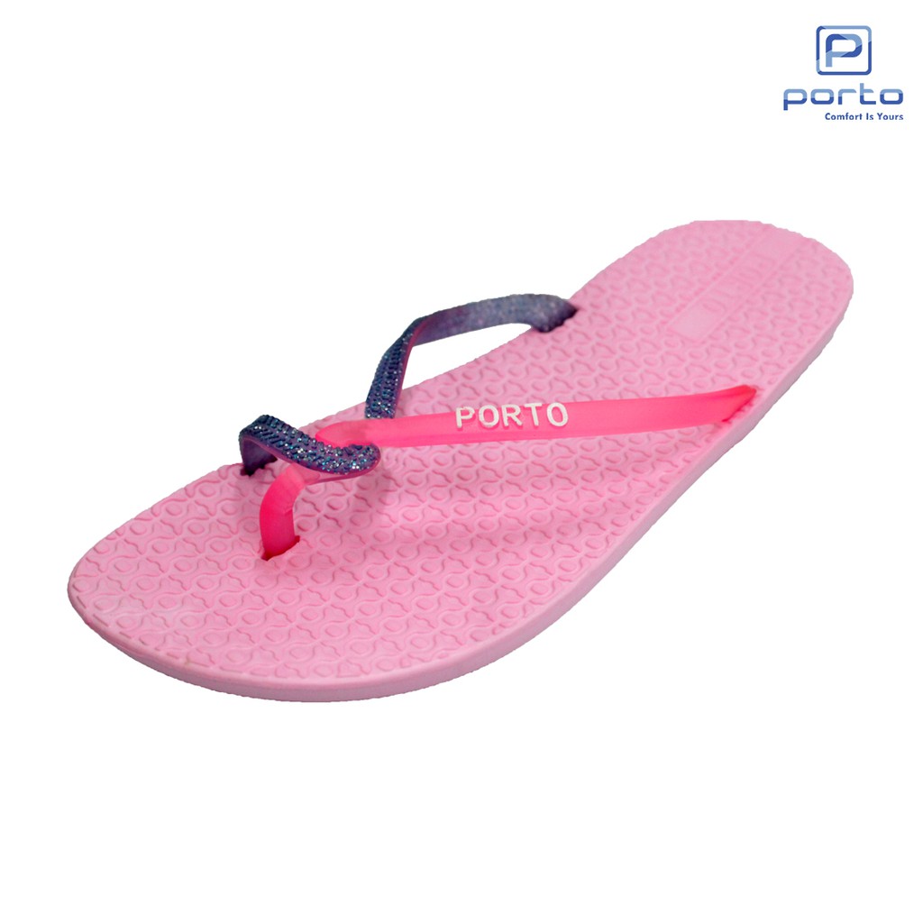 

Porto - Sandal Jepit Wanita Lucu Cantik Empuk 3005L (Warna Random)