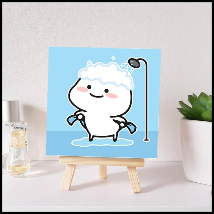 

Paint By Number Pentol Stay At Home Canvas 20X20 Cm Painting Kit