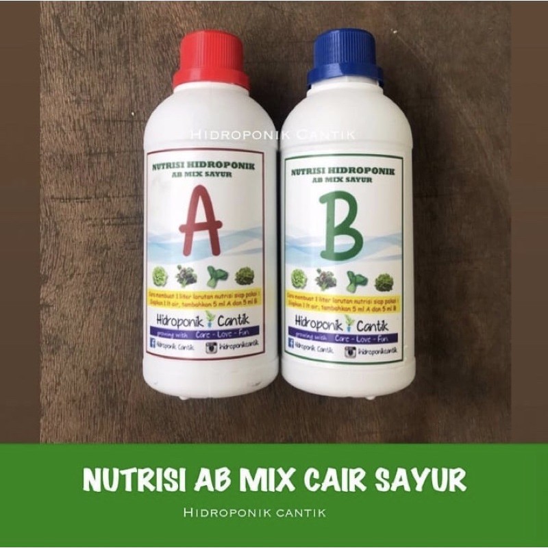 Nutrisi Hidroponik cair 500ml