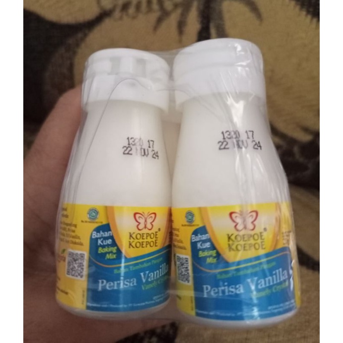 

Perisa Vanilla Koepoe 20 gr / Vanili Bubuk Botol Koepoe