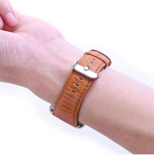 STRAP KULIT ASLI genuine leather Apple Watch 38/40/41 42/44/45