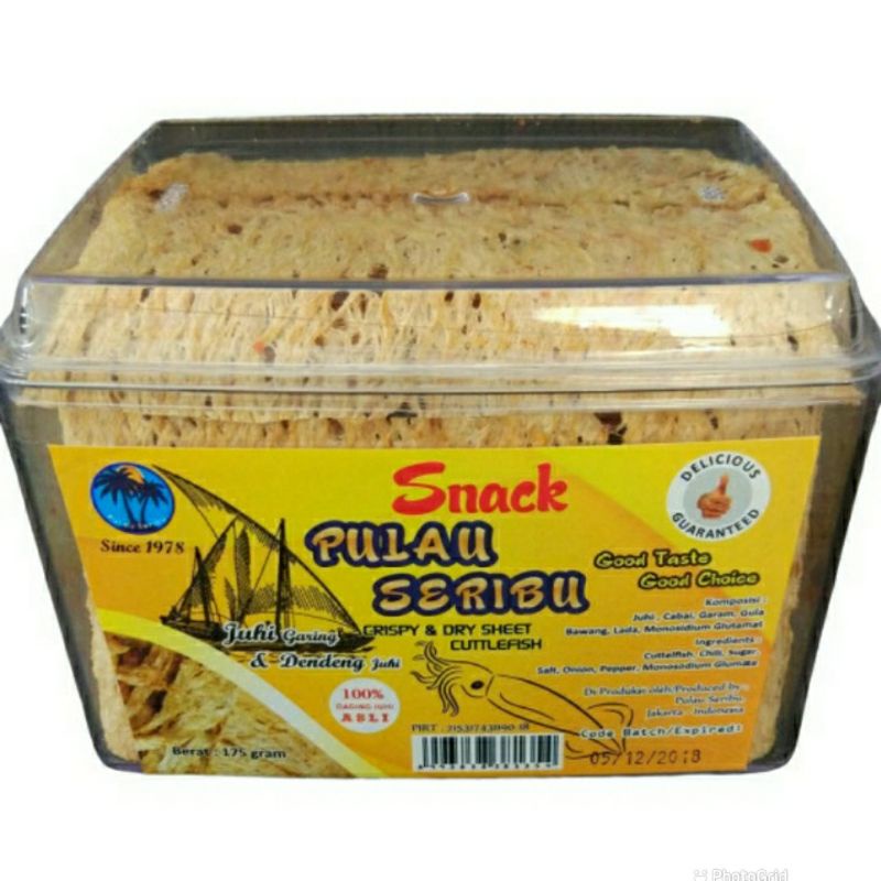 

Juhi Pulau Seribu Toples Segi