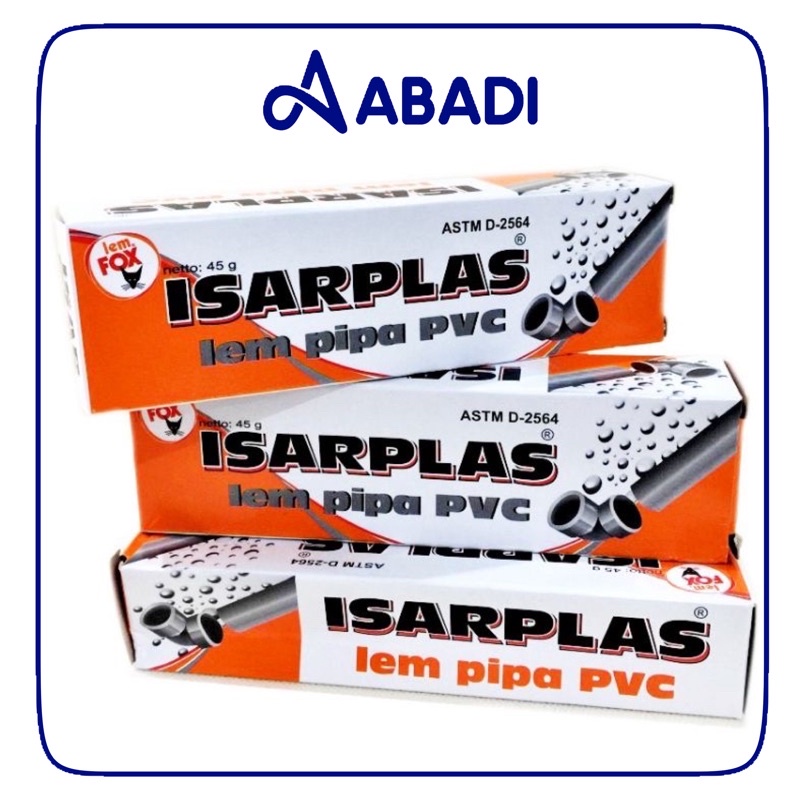 

ISARPLAS Lem Pipa PVC 40gr | GROSIR 12pcs