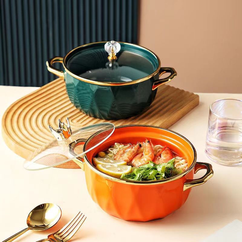 Roemahsolethan37. Panci Ceramic Crown Keramik Korea﻿ Stew Pot