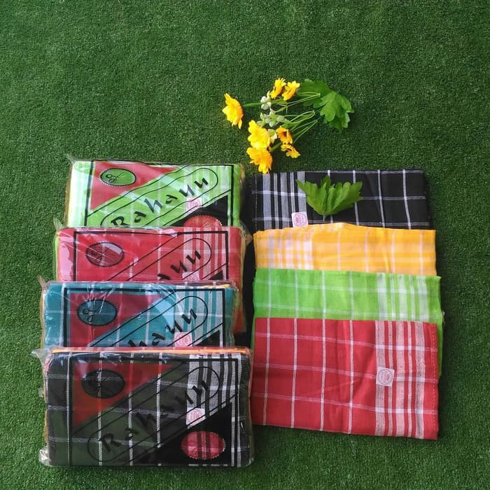  Serbet  Warna  Lap Tangan Bahan Katun Tebal Lusinan Shopee 