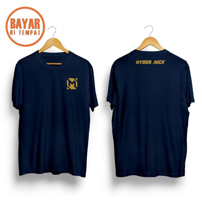 TSHIRT KAOS MOBILE LEGEND BANGBANG MOONTON / KAOS DISTRO PRIA WANITA / BASIC / UNISEX