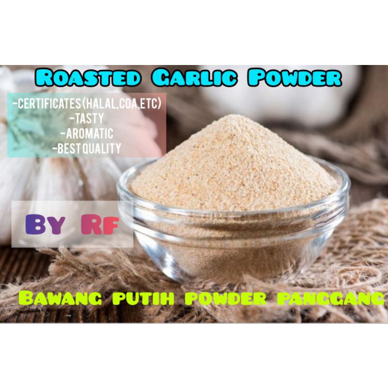 

Roasted Garlic Powder 500 Gram / Bawang Putih Bubuk Panggang 500 GR