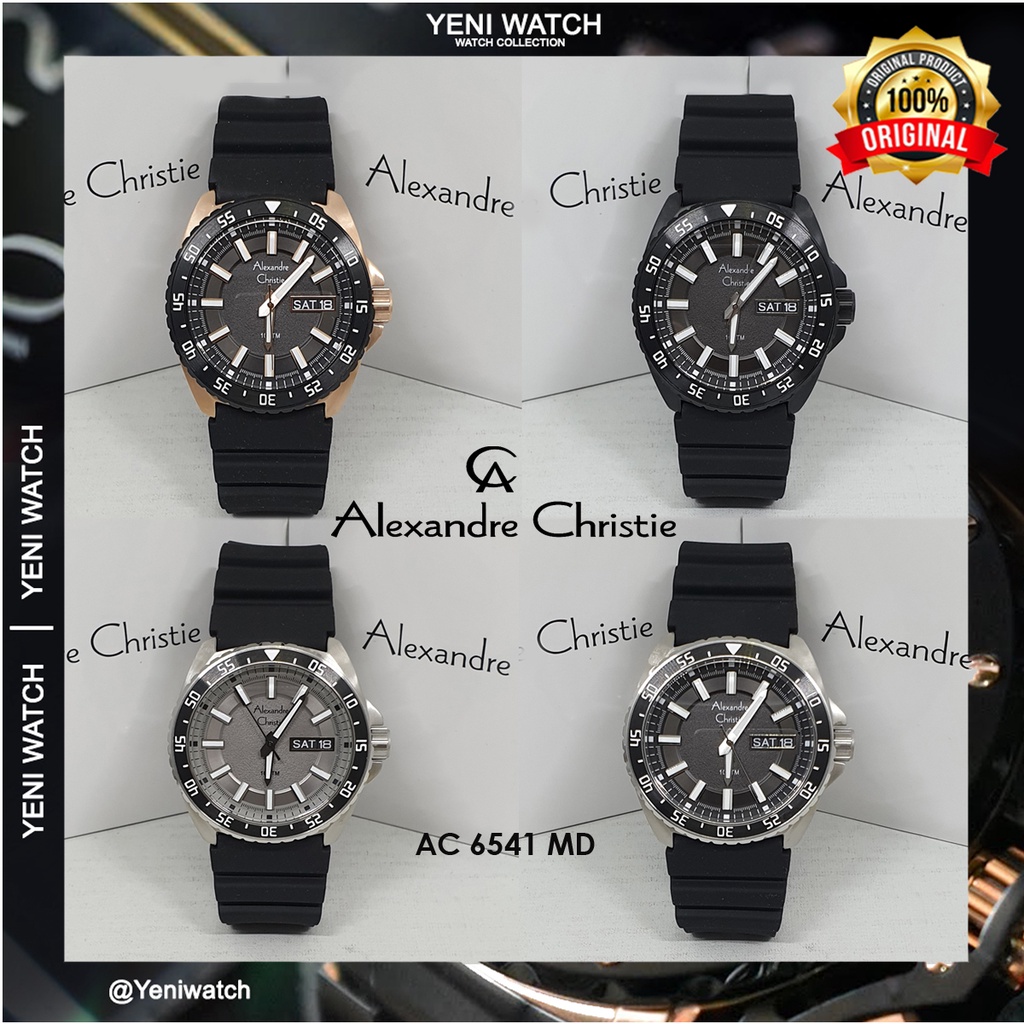 Alexandre Christie Ac 6541 Jam Tangan Pria Original Garansi Resmi 1 Tahun