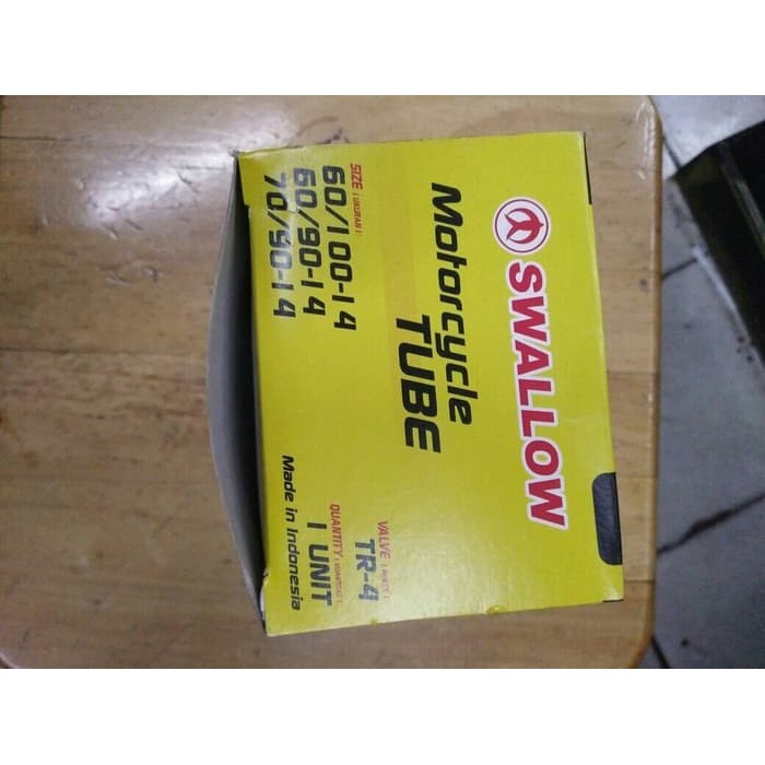 PAKET BAN LUAR DALAM SWALLOW 60/90-14 MATIC MIO XEON SPACY VARIO BEAT