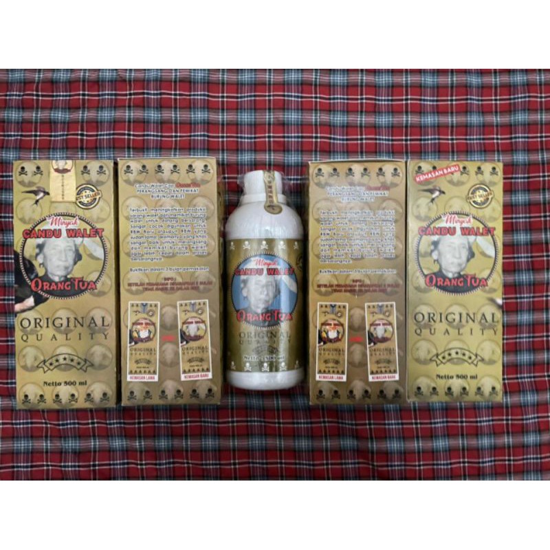 CANDU WALET CAP ORANG TUA ORIGINAL 500ML ( BONUS SP.SI)