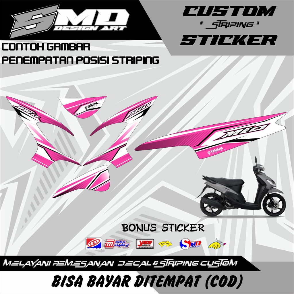 STRIPING RACING MIO SPORTY/SMILE