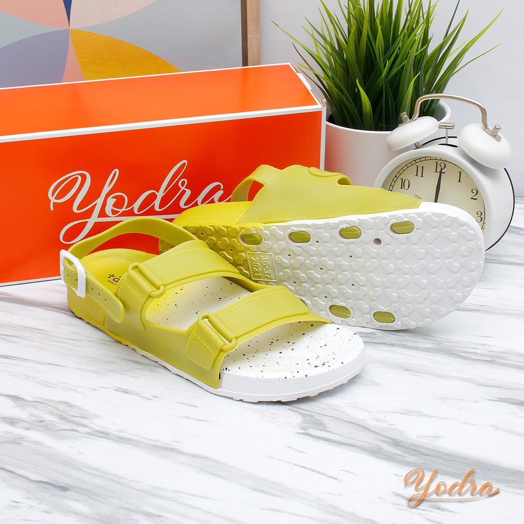 Yodra / Lyodra Gissell Flat Jelly Shoes Import YDR123 Real Pict