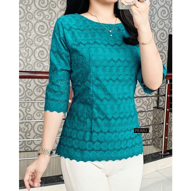 Blus Katun Bolong PEARL 1