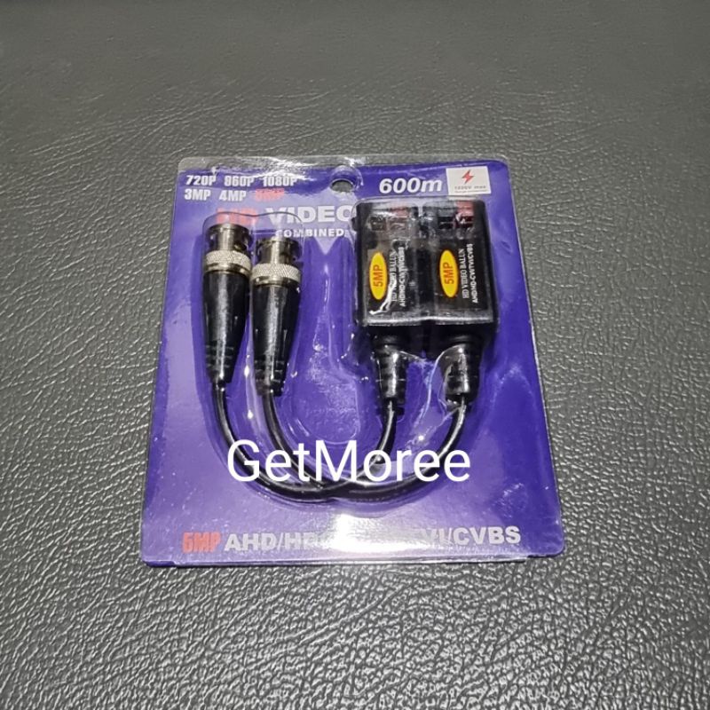 Video Balun 2MP 8MP