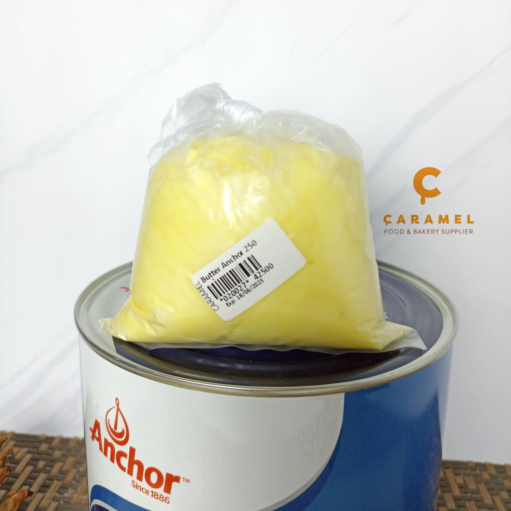 

butter anchor repack 250gr - ANCHORD PURE NEW ZEALAND SALTED BUTTER - butter