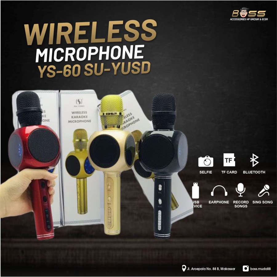 Mic Karaoke Bluetooth SU YOSD YS60