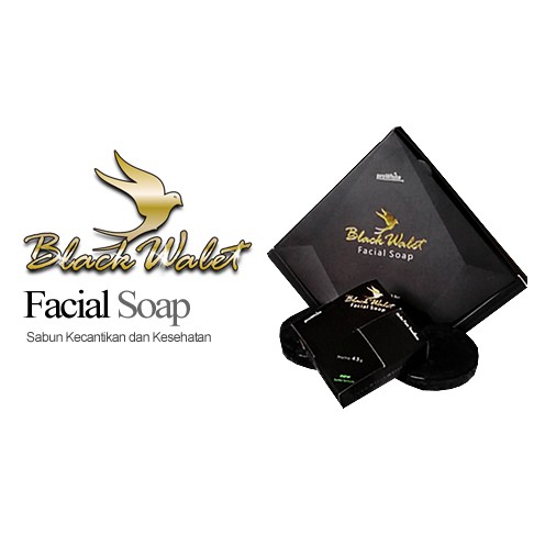

BlackWalet Soap Sabun Pemutih wajah Original