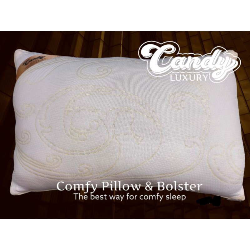 [1 PCS JUMBO] BANTAL GULING HOTEL CANDY LUXURY ORIGINAL/ BANTAL GULING JUMBO 1.200 GRAM