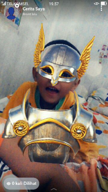 Ruzza Batik Anak Motif Prada Mas Bakung Gede Serragam