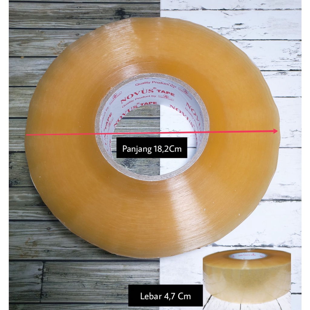 

Lakban Bening 500 Yard X 47Mm 1 ROLL